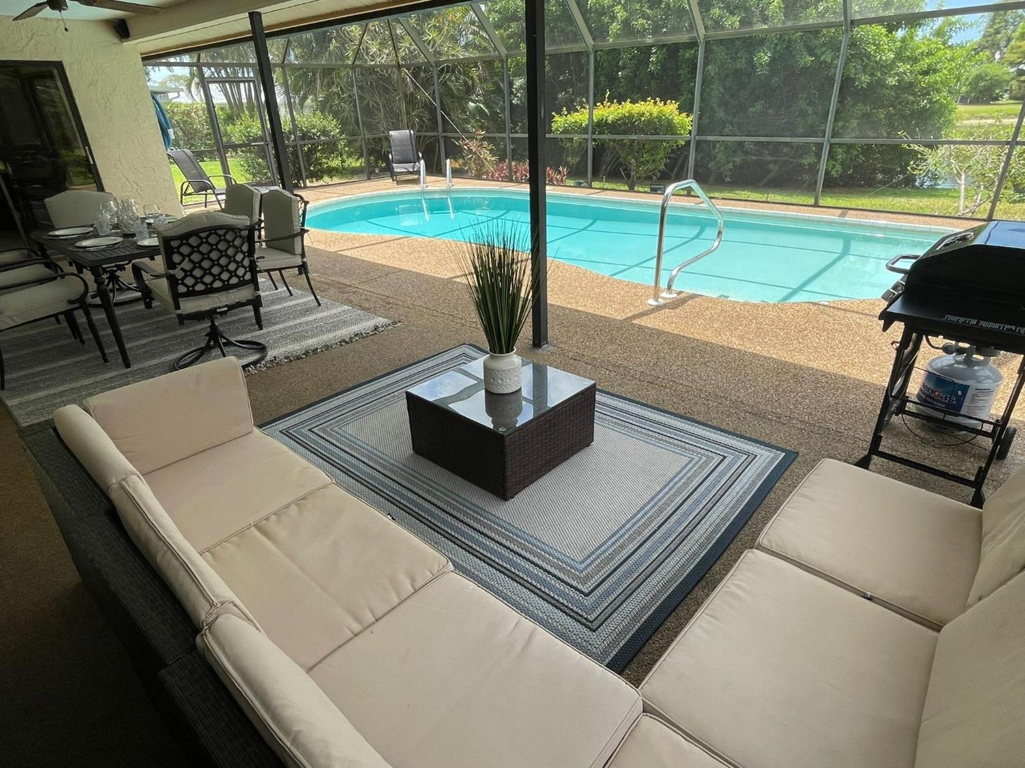 North Naples Pool Home With A New Sparkling Pool, Close To Beach, Lovely Lake View מראה חיצוני תמונה